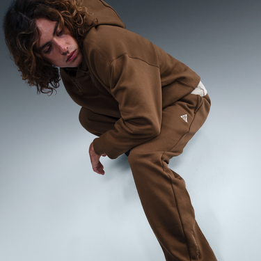 Панталони Nike ACG ACG 'Tuff Fleece' Cotton/Polyester Trousers Кафяво | IH0717-235, 2