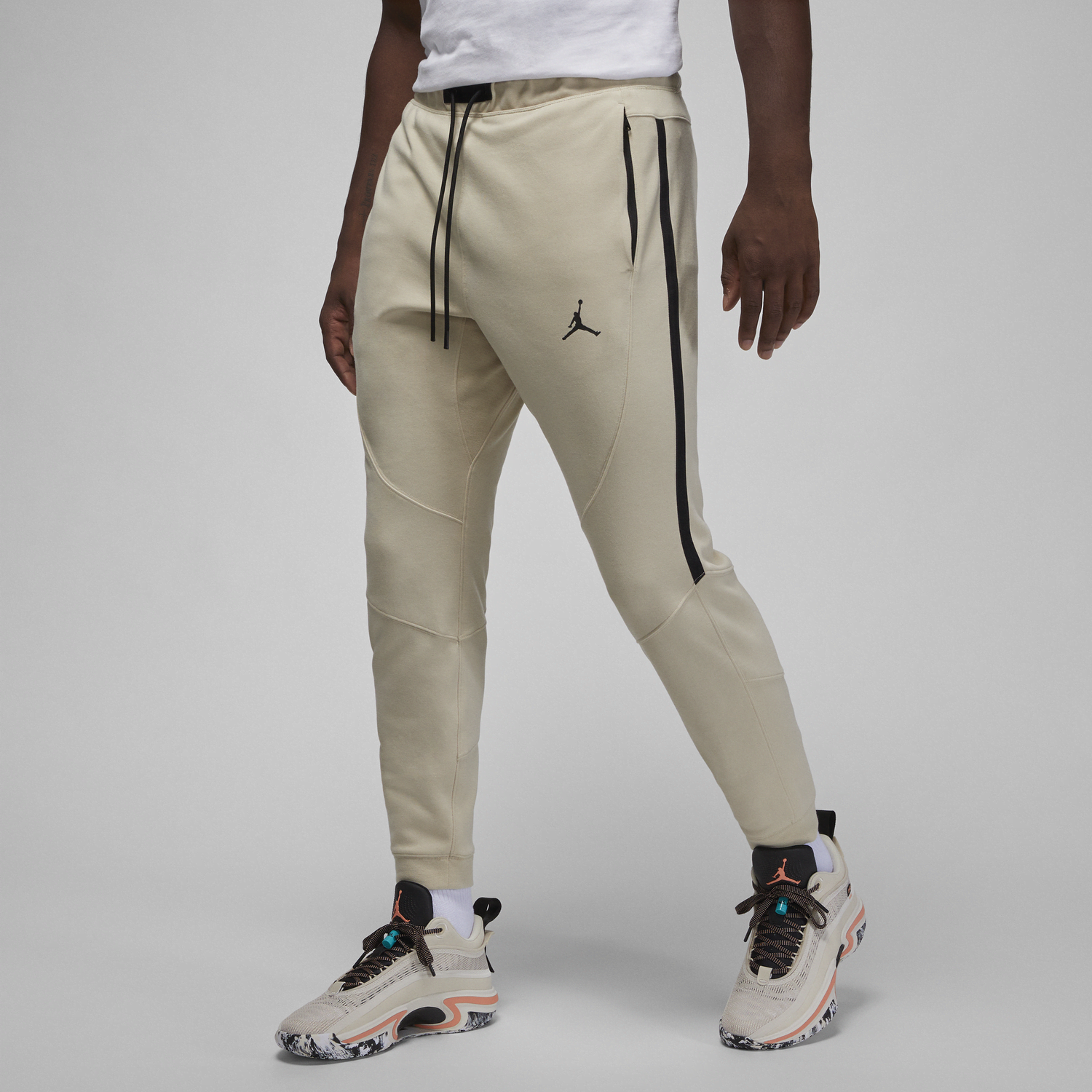 Спортни панталони Nike Jordan Dri-FIT Sport Air Statement Кафяво | DQ7320-206, 0