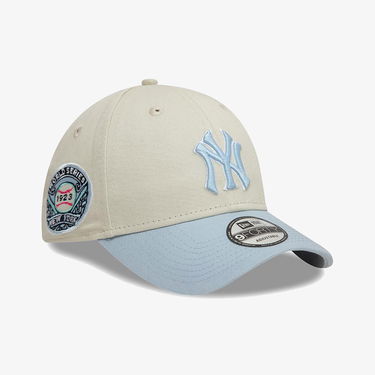 Шапка с козирка New Era New Era MLB Patch 9FORTY New York Yankees Adjustable Cap Бежово | 60595222, 3