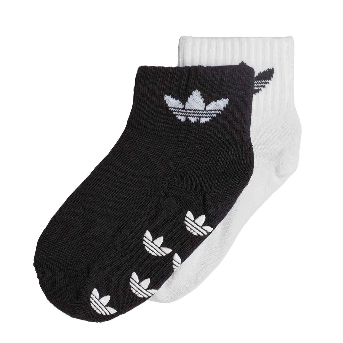 Чорапи adidas Originals adidas Trefoil Quarter Socks Черно | H32448, 0