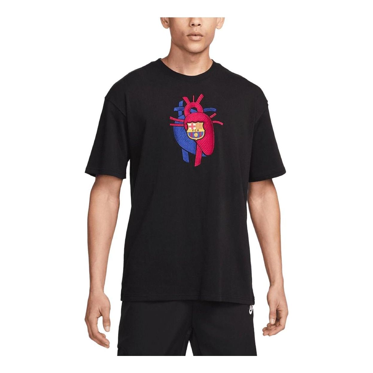 Тениска Nike FC Barcelona by Patta Men's Graphic T-Shirt Черно | FQ1758-010, 0