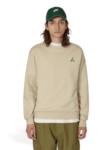 Суитчър Jordan Essentials Fleece Crew Бежово | DQ7520-206