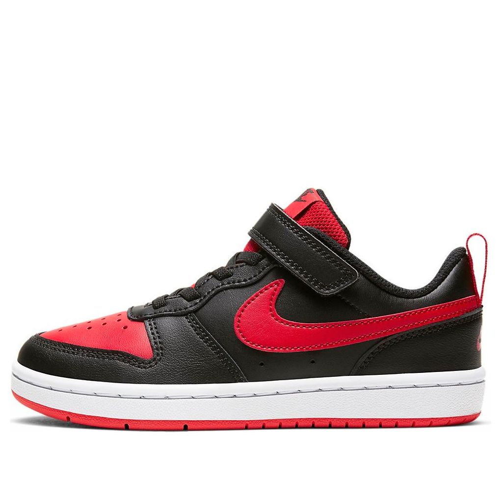 Кецове и обувки Nike Nike Court Borough Low 2 Velcro Червено | BQ5451-007, 0