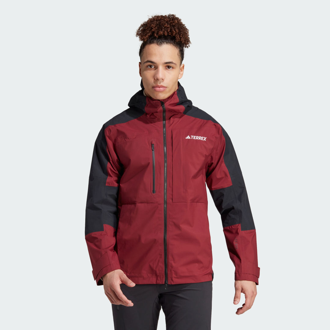 Яке adidas Originals Terrex Xploric RAIN.RDY Hiking Червено | IB4266, 0