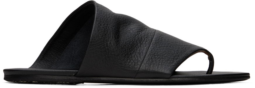Кецове и обувки Marsèll Black Arsella Sandals Черно | MM1281 188666, 0