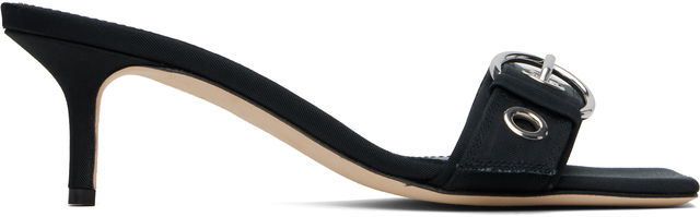 Aeyde Ilvy Eyelet Grosgrain Mules