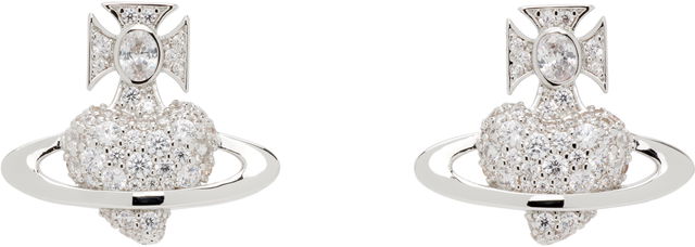 Valentine's Agnatha Crystal Orb Stud Earrings