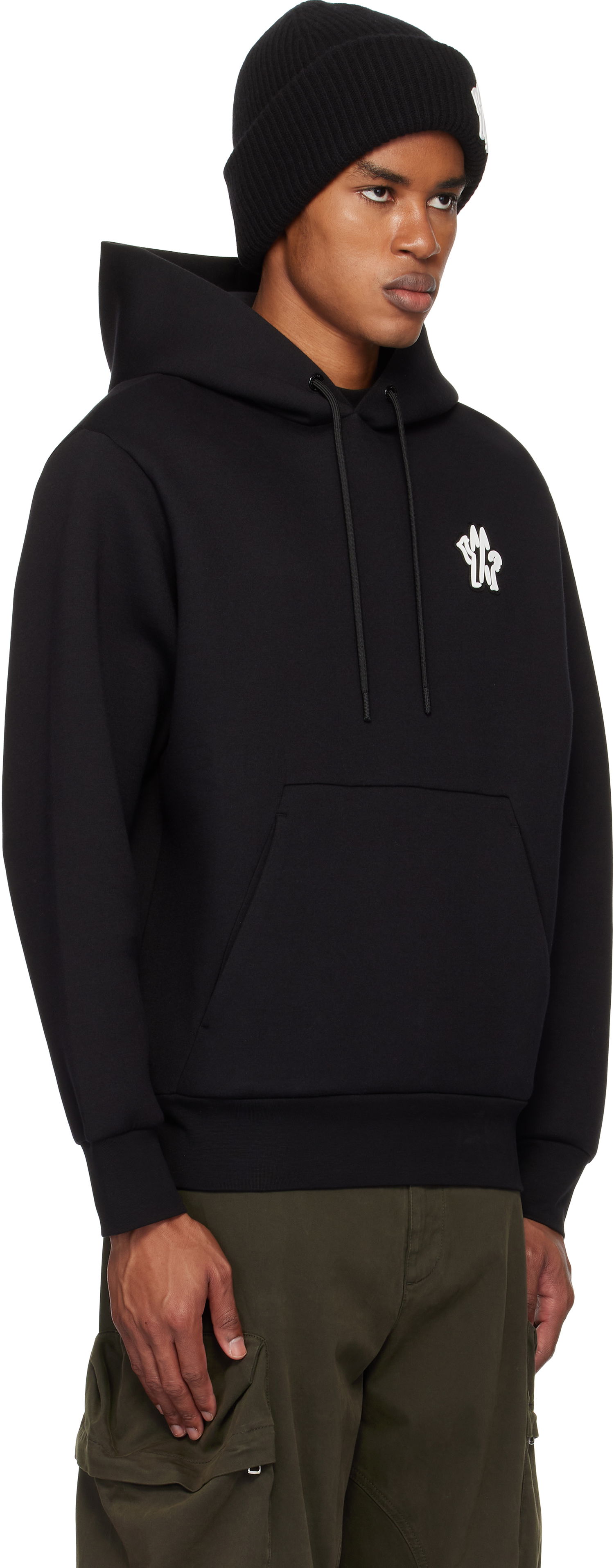 Суитчър Moncler Moncler Archivio Creativo Hoodie Черно | J20918G0004789AR3, 1