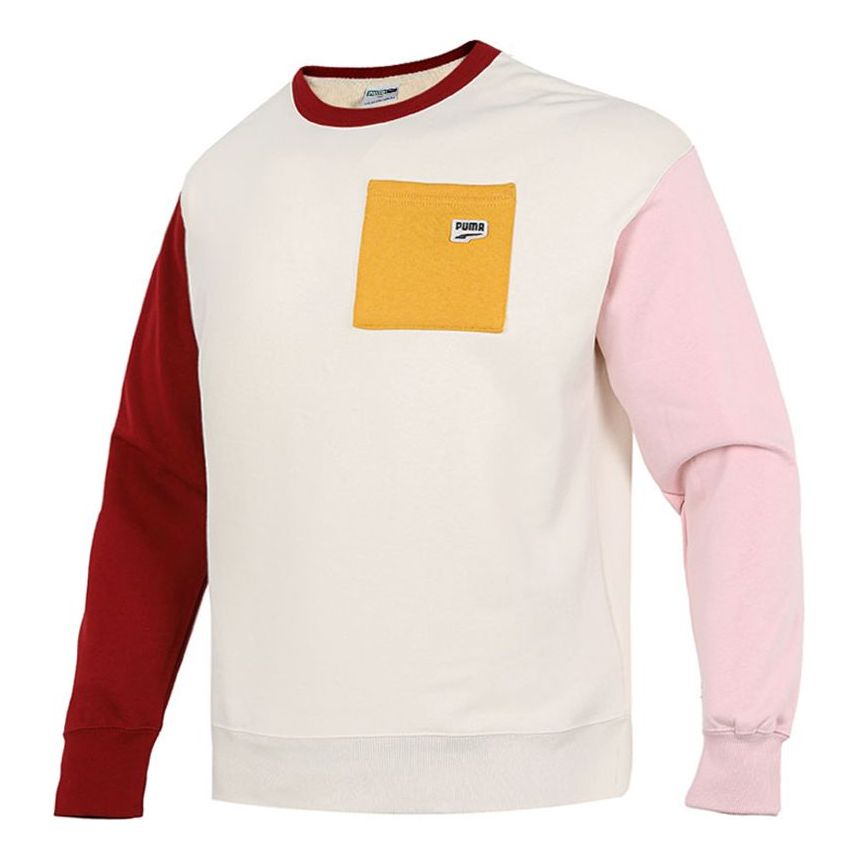 Пуловер Puma Puma Colorblock Pocket Crewneck Sweatshirt Многоцветен | 533036-73, 0