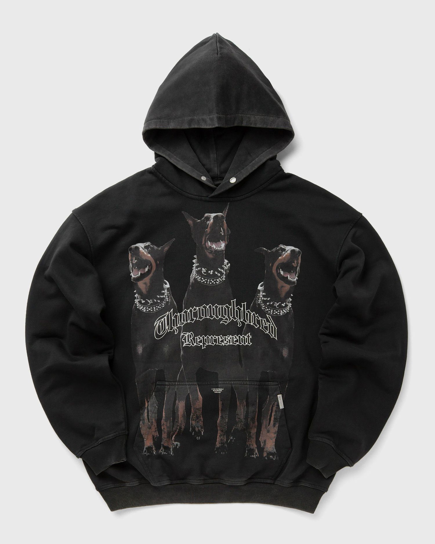 Суитчър Represent Clo Represent THOROUGHBRED HOODIE Черно | MLM41134-003, 0