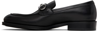 Кецове и обувки FERRAGAMO Salvatore Ferragamo Gancini Ornament Loafers Черно | 778746, 2