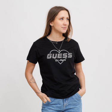 Тениска GUESS Guess Narciso T-Shirt Черно | V5GI10K9RM1-JBLK, 0