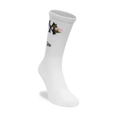 Чорапи New Era New Era MLB Icon Crew NY Yankees Socks Бяло | 60595123, 0
