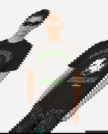 Тениска Pleasures Psychedelic Nihilism T-Shirt Черно | P23SP059 BLACK, 0