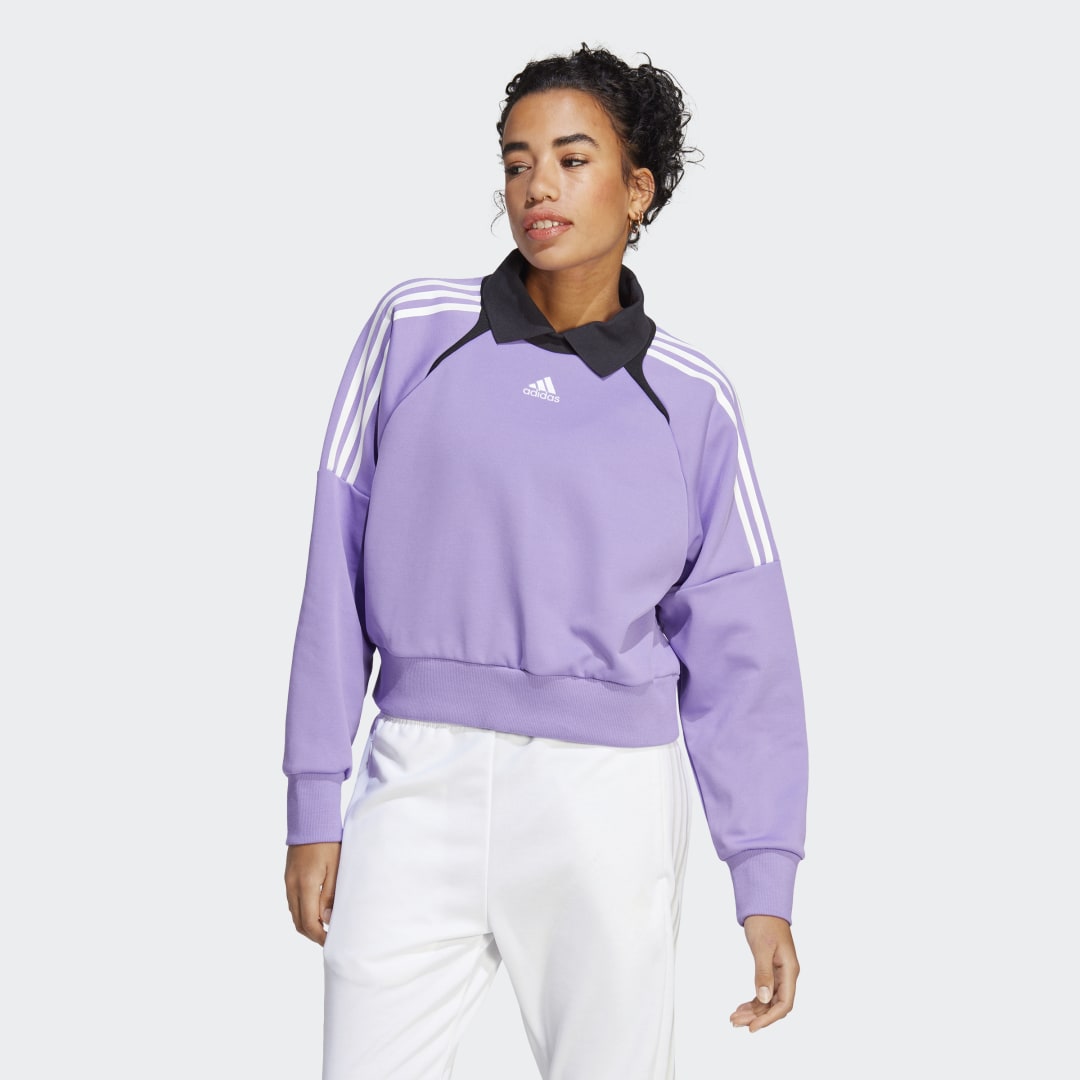 Суитчър adidas Originals Track Лилаво | IC6642, 0