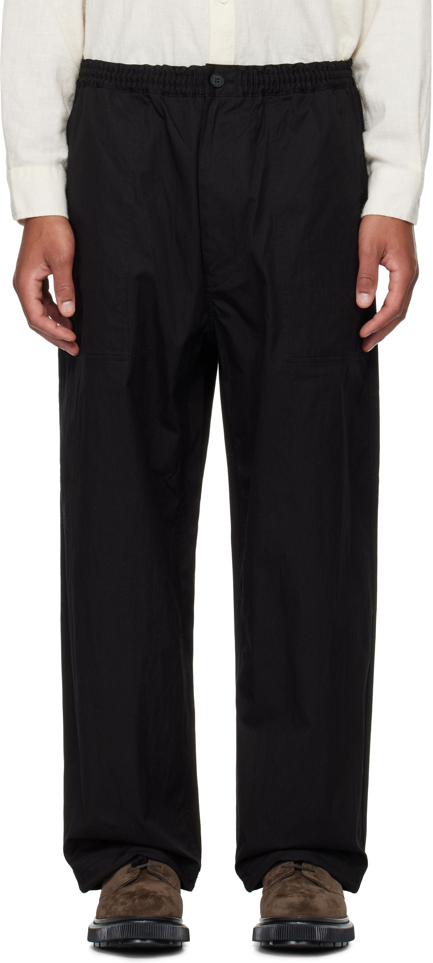 Панталони Comme des Garçons Weather Trousers Черно | HN-P024-051, 0