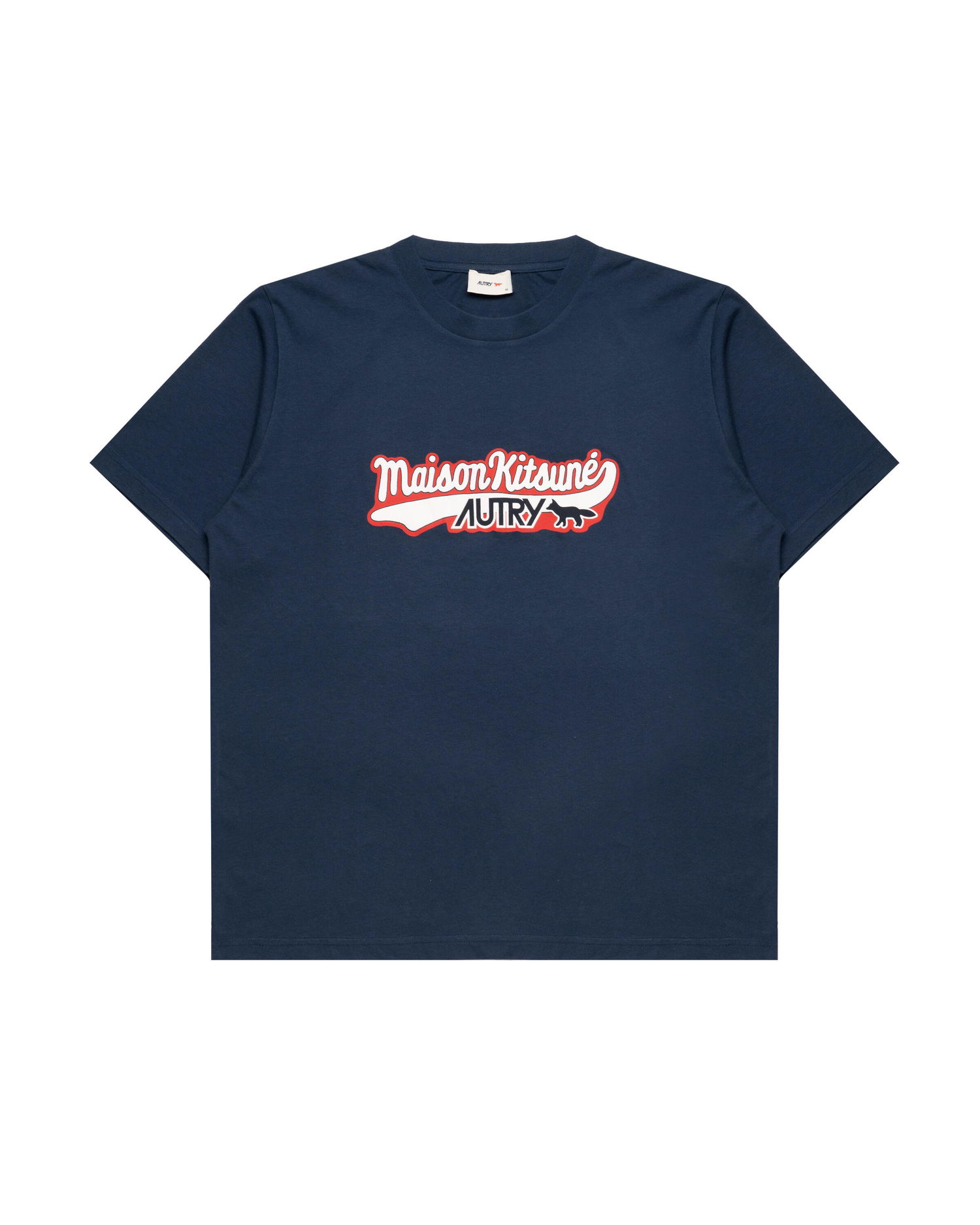 Тениска Autry Autry Action Shoes x Maison Kitsuné T-Shirt Тъмно синьо | TSPXMK2B, 0