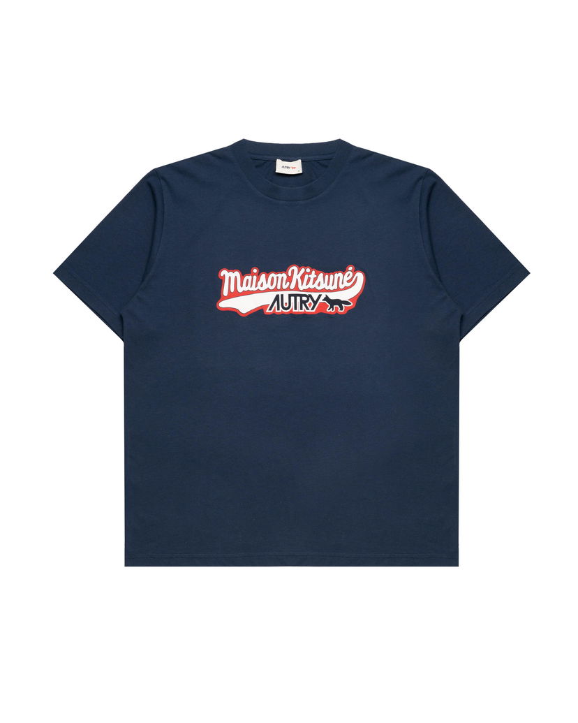 Тениска Autry Autry Action Shoes x Maison Kitsuné T-Shirt Тъмно синьо | TSPXMK2B