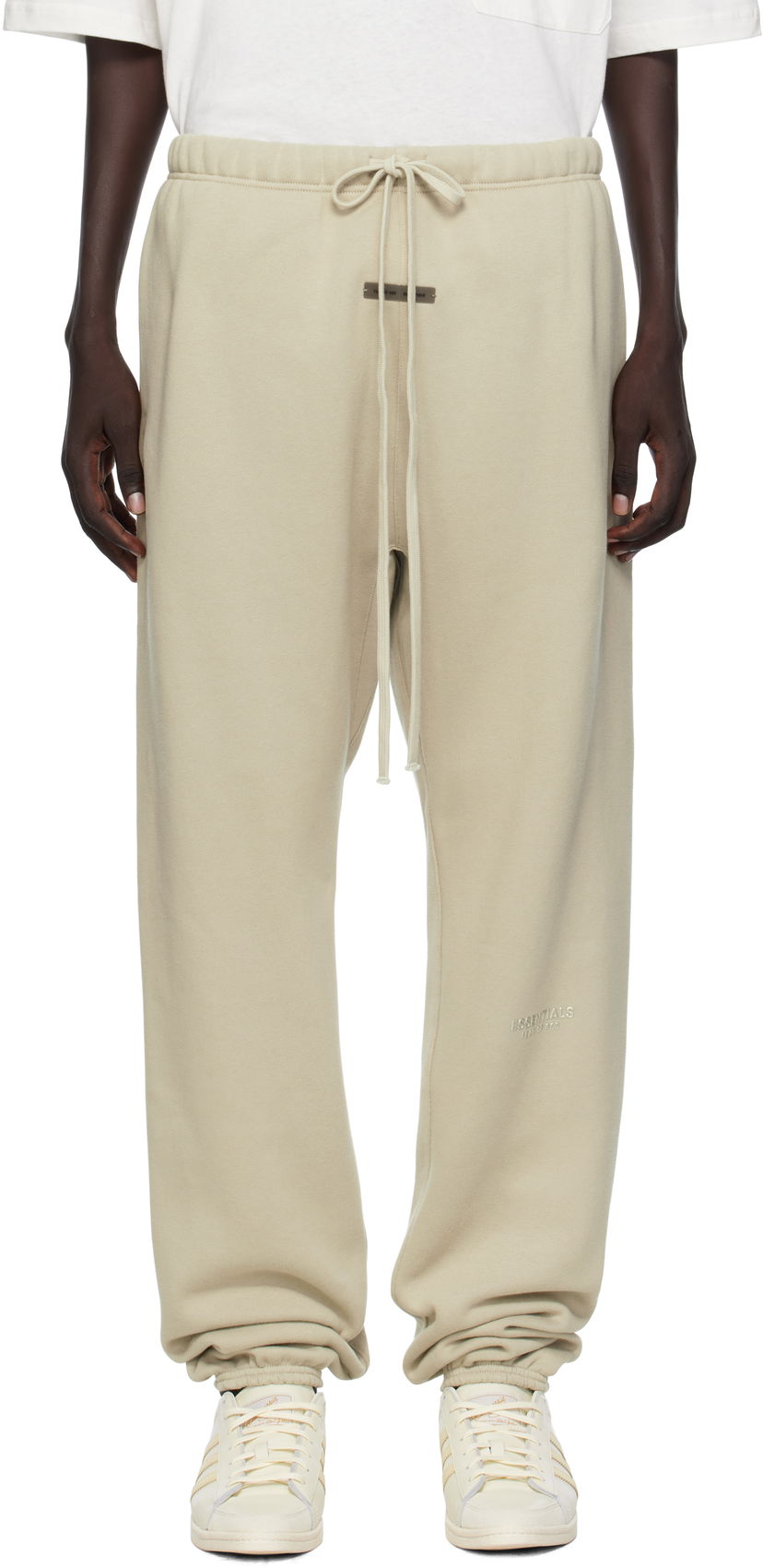 Спортни панталони Fear of God Fear of God ESSENTIALS Vintage Fleece Sweatpants Бежово | 130SP258046F