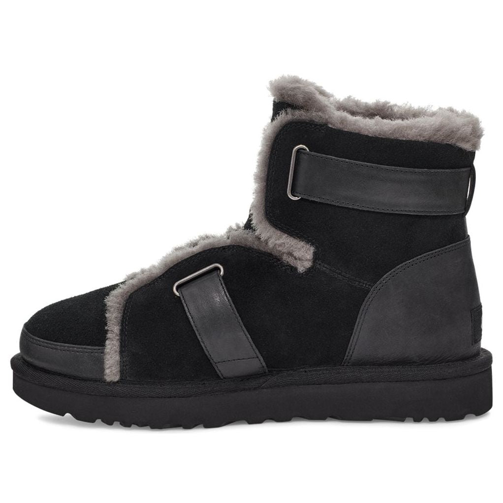 Кецове и обувки UGG Dune Mini Buckle Fleece Lined Boots Черно | 1119431-BLK, 0