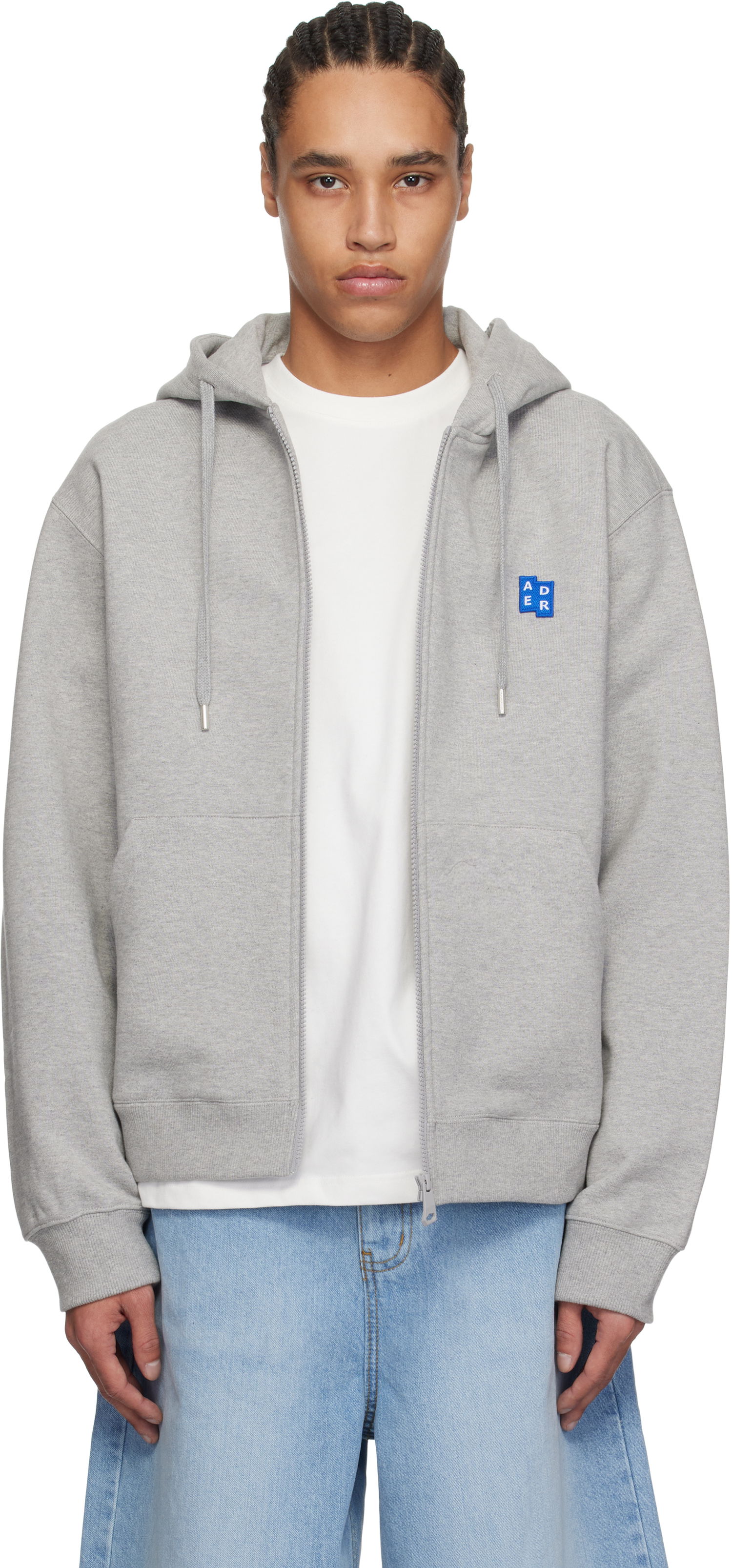 Суитчър ADER ERROR ADER error Significant TRS Tag Zip-Up Hoodie Сиво | BO42FYHD0401GR, 0