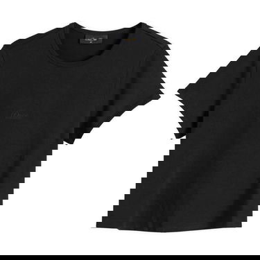 Съкратен топ Dime Cursive Baby T-Shirt Черно | DIMEHO2514BLK, 0