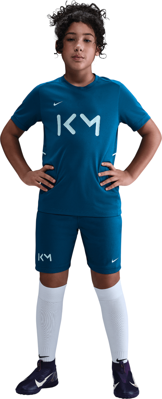 Тениска Nike Dri-FIT Kylian Mbappe Academy 25 T-Shirt Тюркоазено | ii1510-301, 1