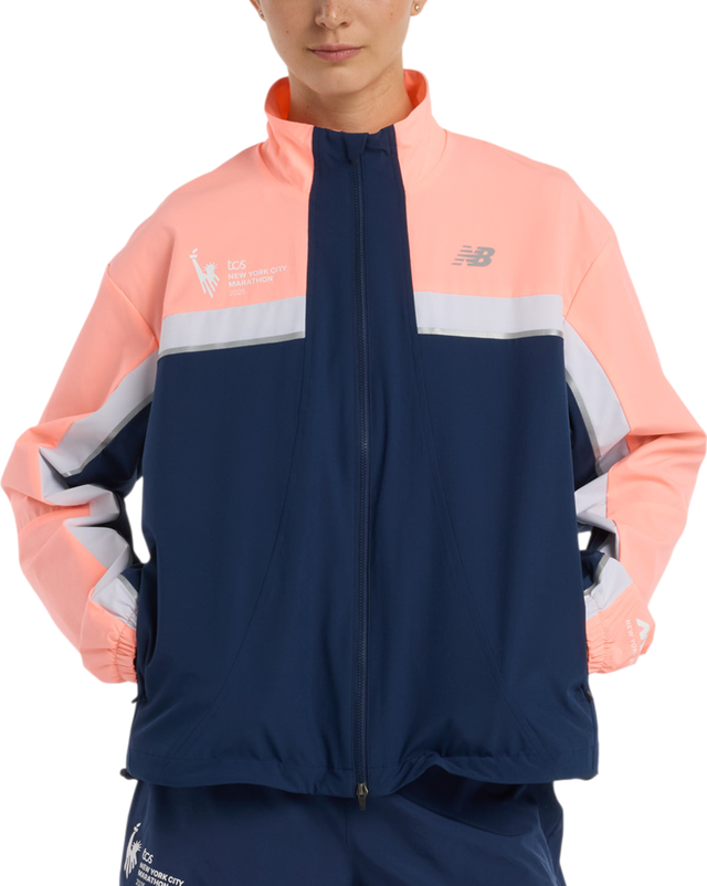 NYC Marathon 2025 Color Block Running Jacket