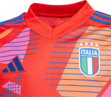 Фланелка adidas Originals Italy Goalkeeper Long-Sleeve Jersey 2024 Червено | iq0481, 4