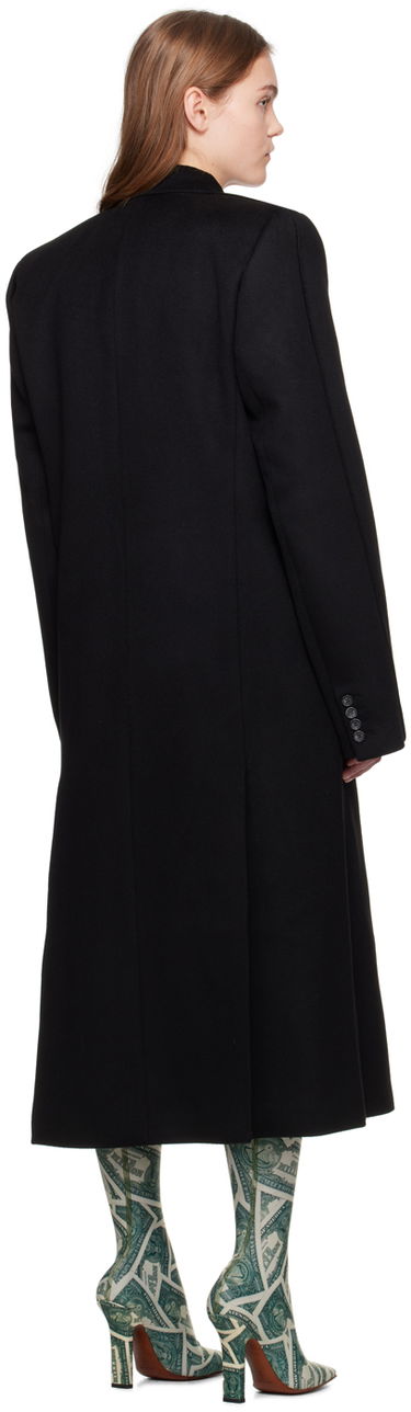 Палта VETEMENTS VTMNTS Tailored Double-Breasted Maxi Coat Черно | VL20CO100B, 2
