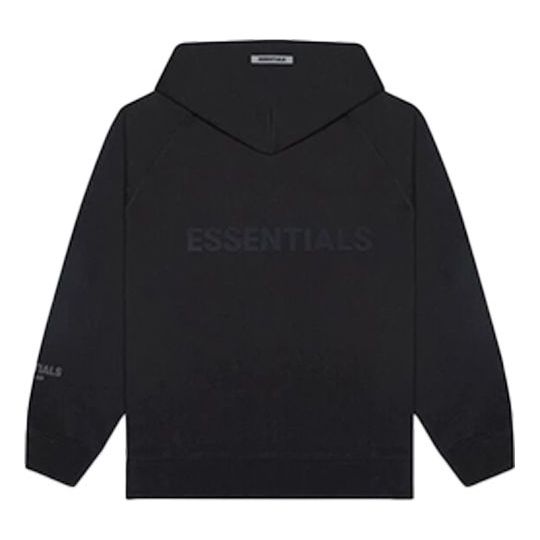 Суитчър Fear of God Fear of God Essentials SS20 Full Zip Hoodie Черно | FOG-SS20-423, 0