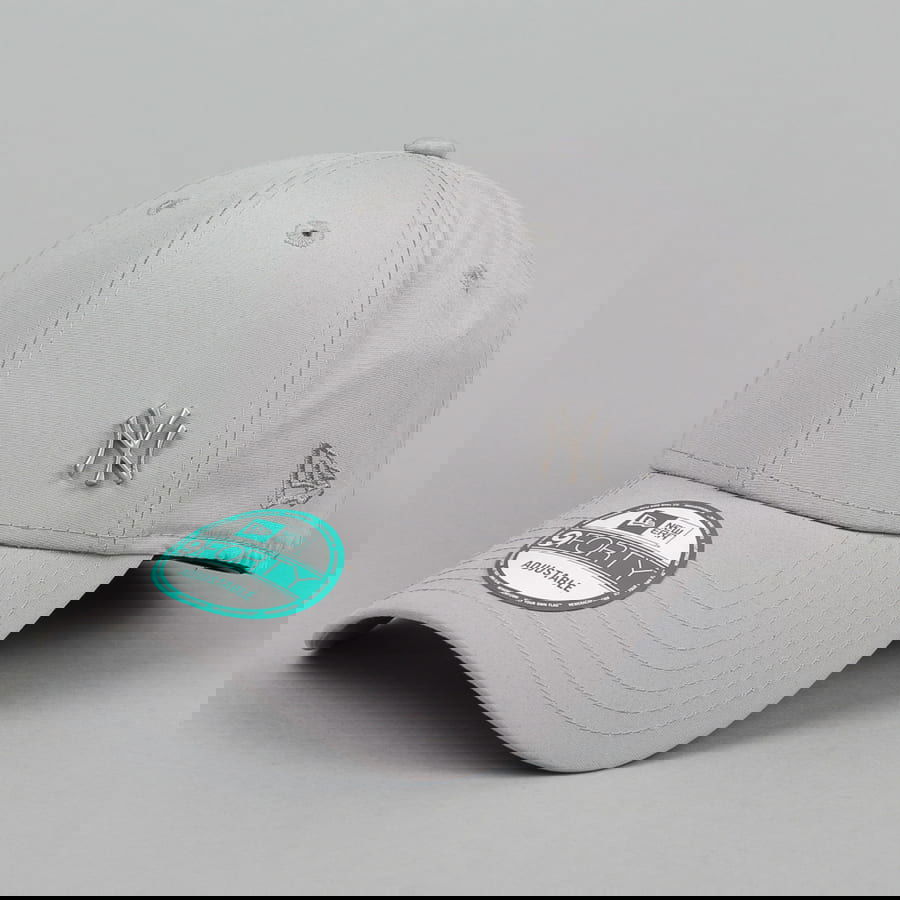 Шапка с козирка New Era Flawless Logo NY C/O Сиво | 10027947, 0