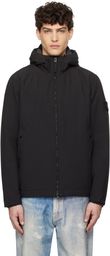 Ветровка Stone Island Stone Island Soft Shell Jacket Черно | K1S15 4100047 S0A27, 0