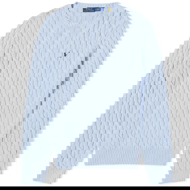 Пуловер Polo by Ralph Lauren Cotton Cable Crewneck Синьо | 710775885503, 0