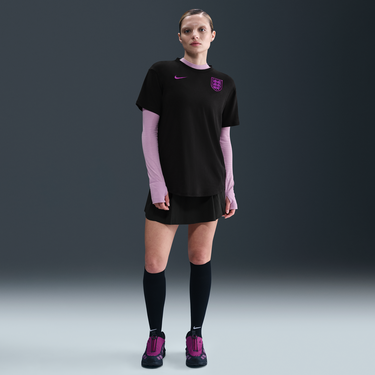 Тениска Nike England Relaxed Short Sleeve Football T-Shirt Черно | HF4917-010, 1
