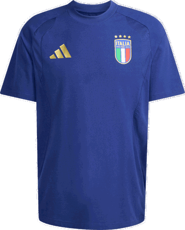 Тениска adidas Originals Italy Tiro Travel T-Shirt Синьо | jy7056, 0
