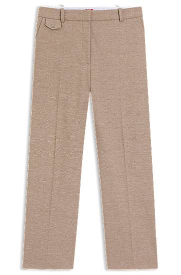 Панталони BOSS Relaxed Fit Stretch Trousers Бежово | 50542692, 0