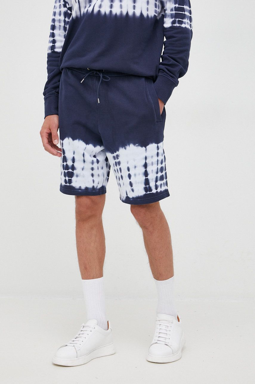 Къси панталони Michael Kors Tie Dye Cotton Shorts Тъмно синьо | CU2511W61Z, 0