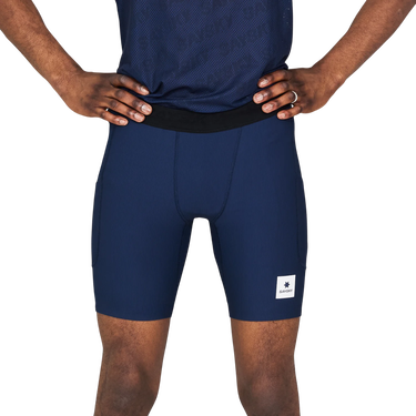 Къси панталони Saysky Saysky Combat+ Rib Short Tights 8" Тъмно синьо | nmrst32c201, 0