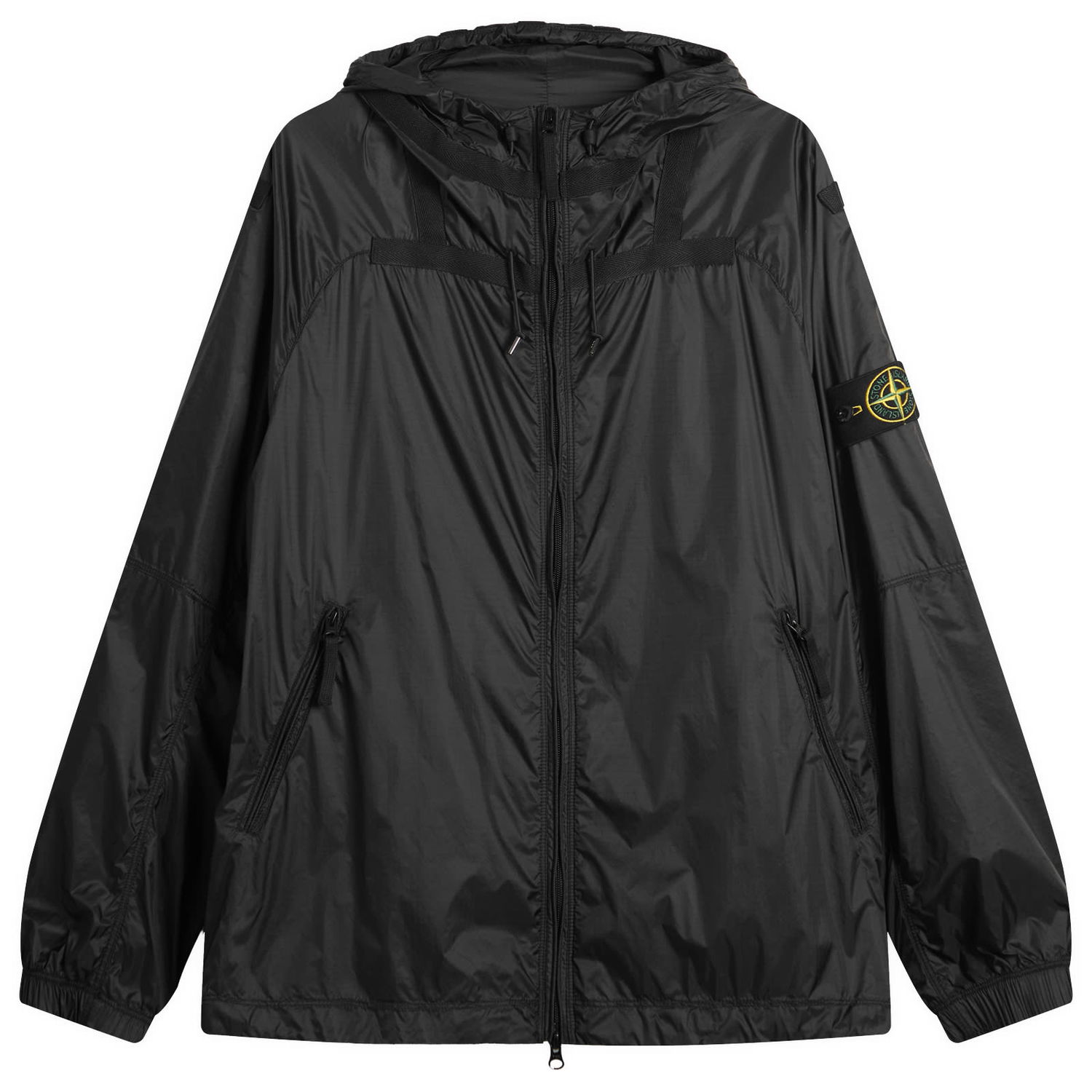 Яке Stone Island Ripstop Light Nylon Hooded Jacket, Size XX-Large Черно | K2S15Q100008-V0062, 1