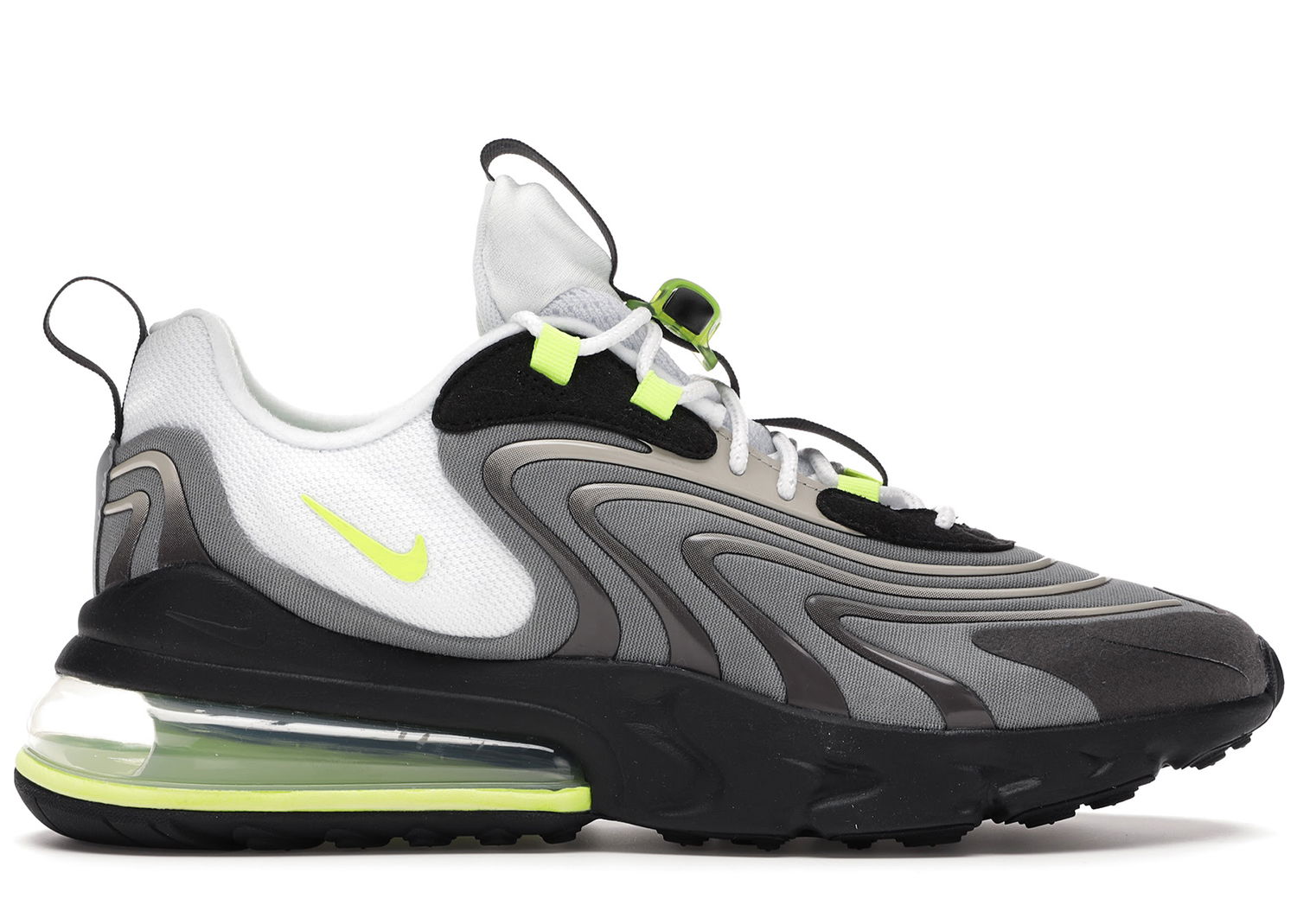 Кецове и обувки Nike Air Max 270 "React Eng Neon" Сиво | CW2623-001, 0