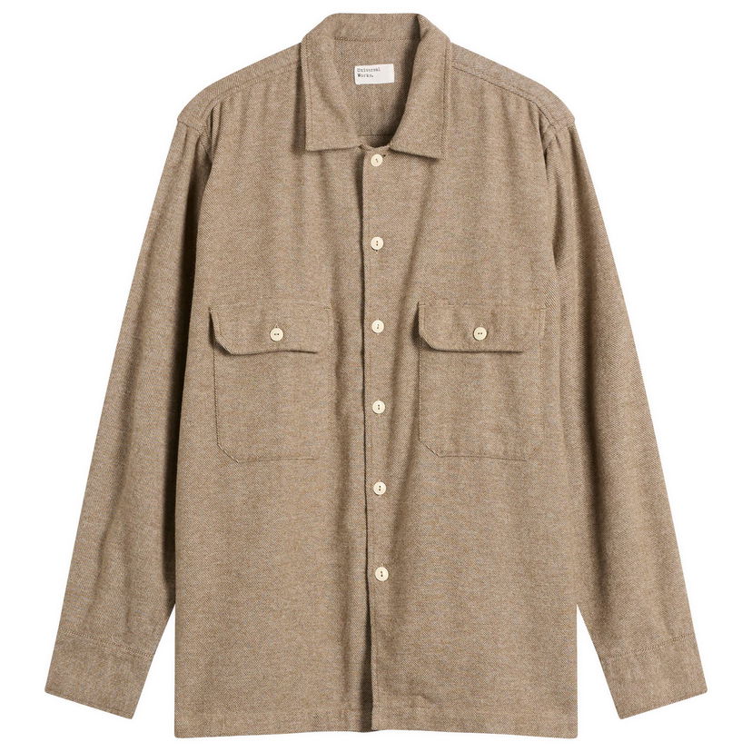 Риза Universal Works Universal Works Alaska Cotton Utility Shirt, Size Small Бежово | 33752-OLV