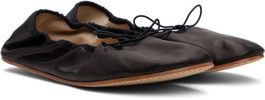 Кецове и обувки The Row The Row Round Ballerina Flats Черно | F1637-N66, 3