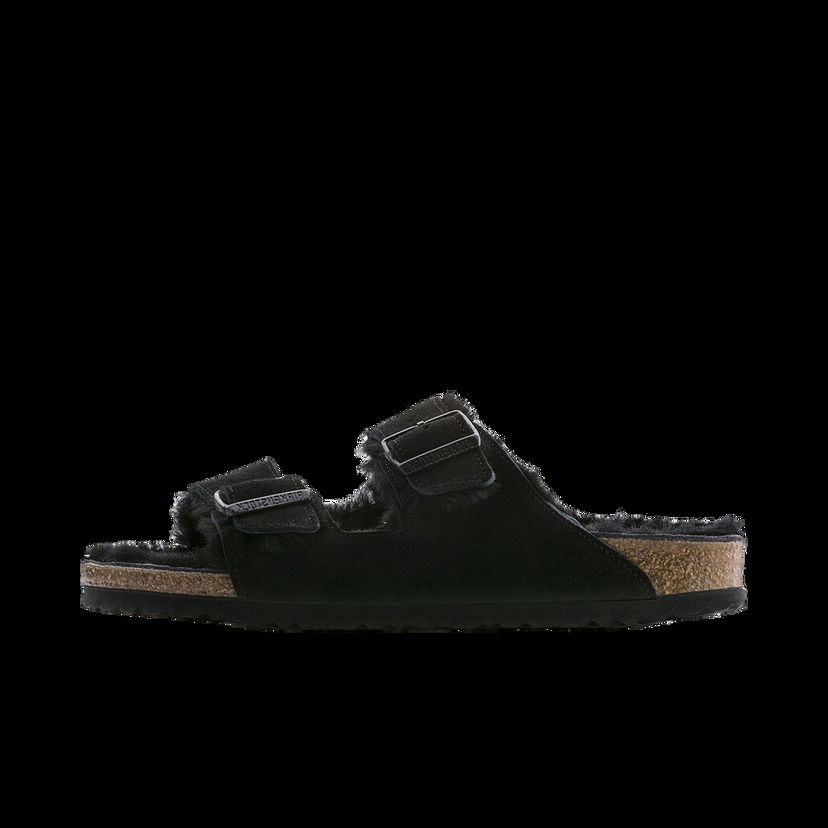 Кецове и обувки Birkenstock Arizona Shearling Black Narrow Fit Черно | 752663