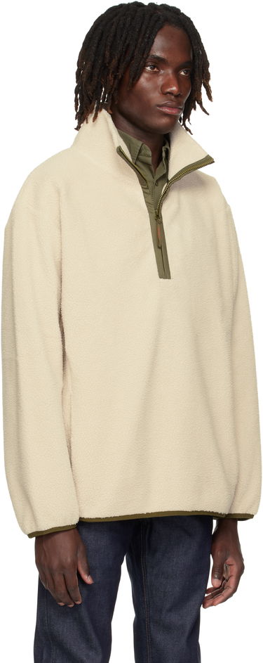 Пуловер A.P.C. A.P.C. Willy Fleece Pullover Бежово | PSAIF-H27990, 1