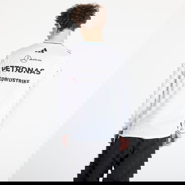 Фланелка adidas Performance Mercedes-AMG Petronas Formula One Team Authentic Long Sleeve T-Shirt Бяло | JX5797, 2