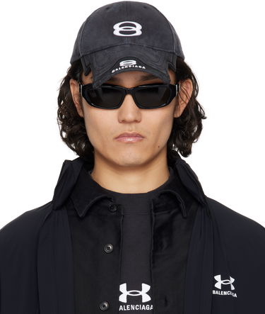 Шапка с козирка Balenciaga Balenciaga Unity Sports Icon Cap Черно | 808790410B2, 0