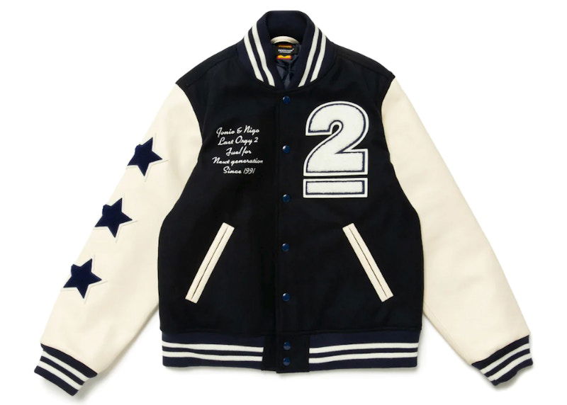 Яке бомбър Human Made Undercover x Last Orgy 2 Varsity Jacket Черно | XX24JK002