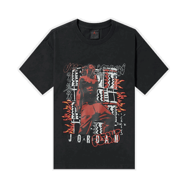 Тениска Cactus Jack by Travis Scott Air Jordan x T-Shirt Черно | CK4030 010, 0