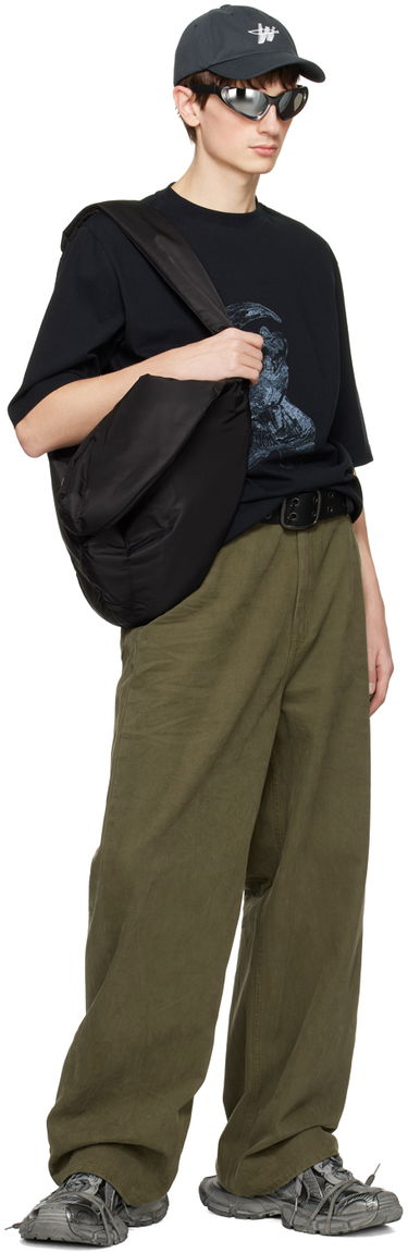 Тениска We11done We11done Overdyed Graphic T-Shirt Черно | WD-TT0-24-725-U-BK, 3